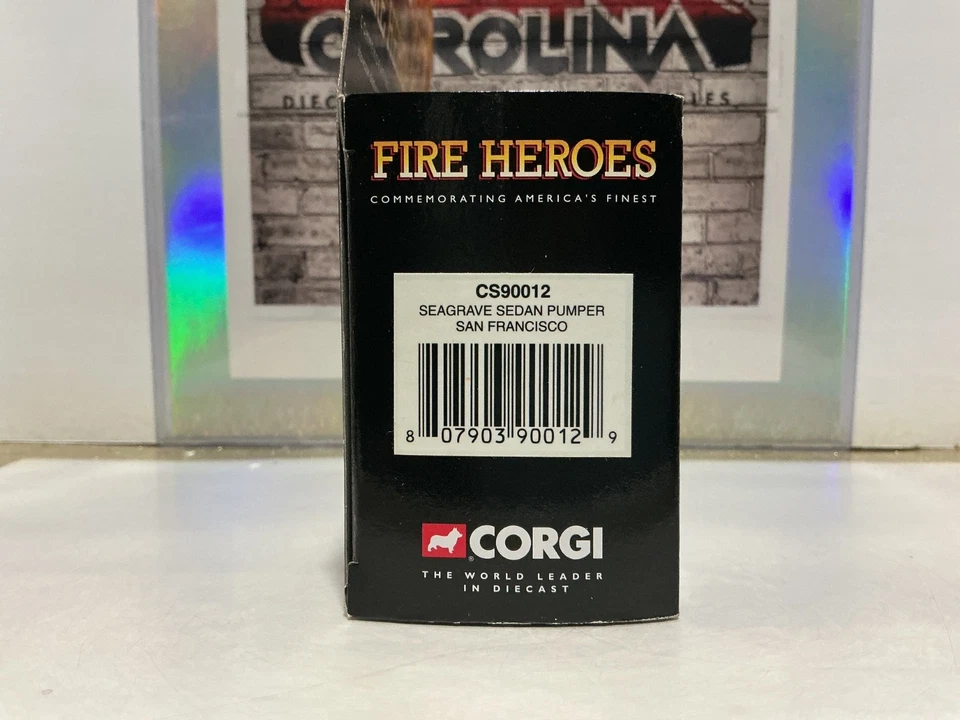 CORGI @2001 FIRE HEROES - BOMBA SEDÁN SEAGRAVE SAN FRANCISCO Foto 2 de 3