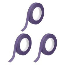 3 Rolls Floral Tapes,  30 Yard x 1/16 in Florist Crepe Tape Purple