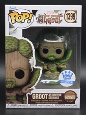 Funko Web Shop Exclusive Pop! Groot as Doctor Strange #1399 Marvel We Are Groot