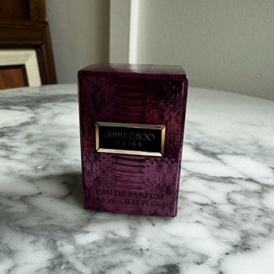 JIMMY CHOO FEVER .15 OZ EAU DE PARFUM SPLASH MINI NEW WOMEN PERFUME 4.5ML NIB