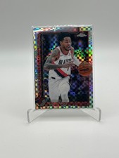 2025-26 Topps Chrome Anfernee Simons #122 X-Fractor Trailblazers