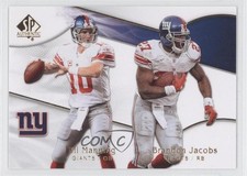 2009 SP Authentic Eli Manning Brandon Jacobs #133 0a1