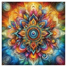 Mandala Diamond Painting Kits for Adults, Round Full Drill Diamond Art Kits, ...