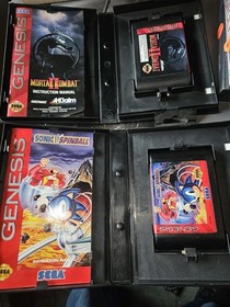 Sega Genesis Console Bundle:1601  Tested 11 Games..as Pictured. 