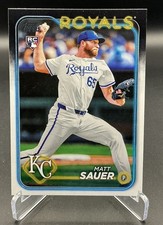 2024 Topps Update Series - Matt Sauer #US25 (RC) - Kansas City Royals