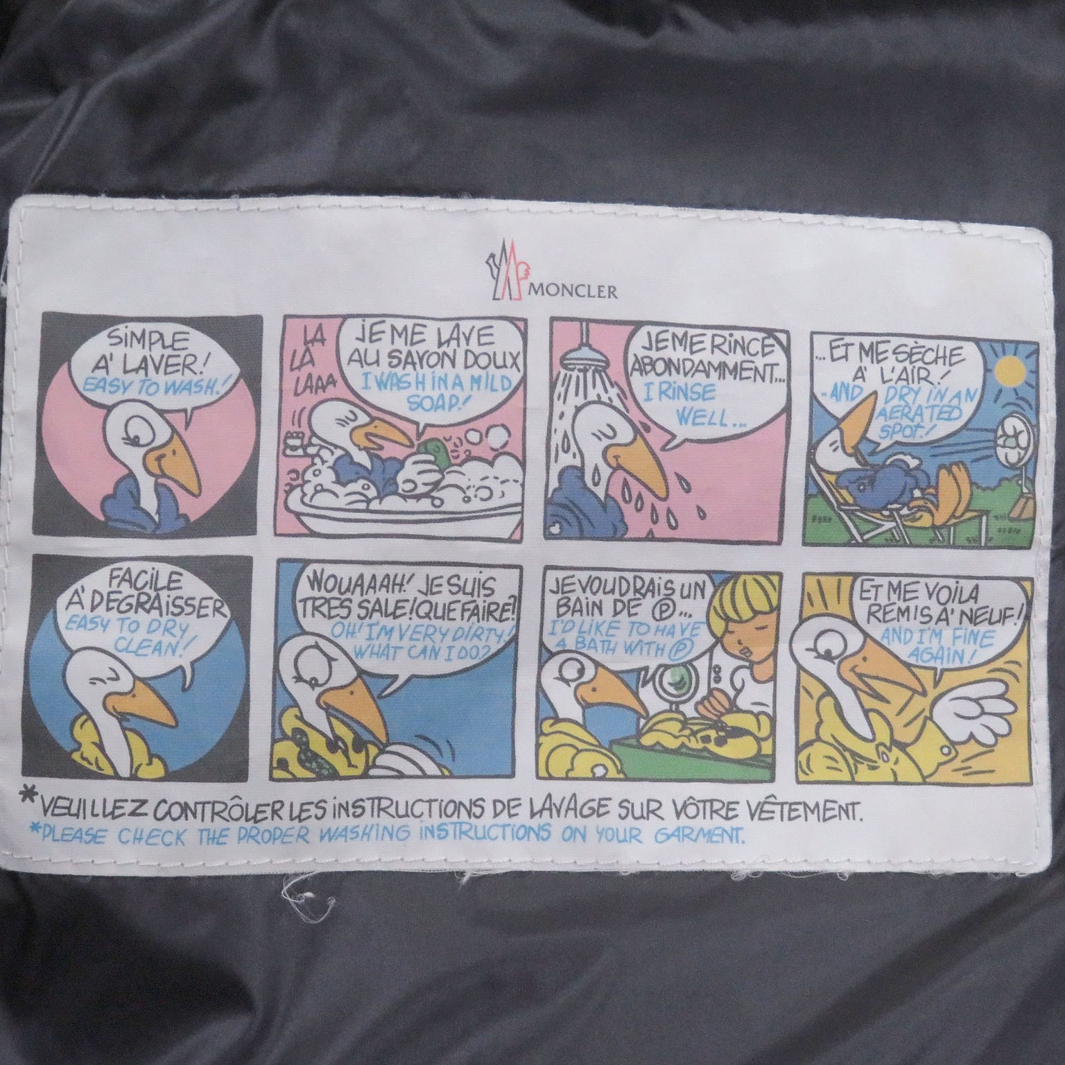 Excellent MONCLER Down jacket BLIER GIUBBOTTO Logo patch thumbnail 9