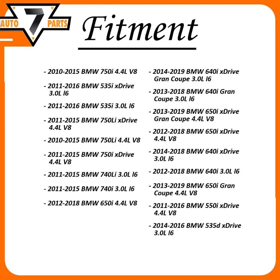Kit de eslabones de barra estabilizadora trasera Mevotech Supreme para BMW 750i xDrive 2011-2015 4,4 L Foto 2 de 4
