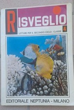 Libro letture scuola elementare vintage classe 4 anno 1972 160 pag