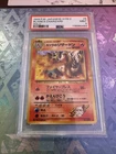 Blaine's Charizard Holo Japanese PSA 9