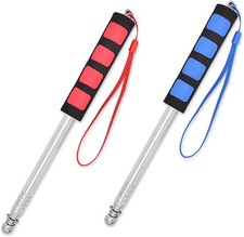 Teleskop Fahnenstange 2 Stück Edelstahl 2m für Tour Guides