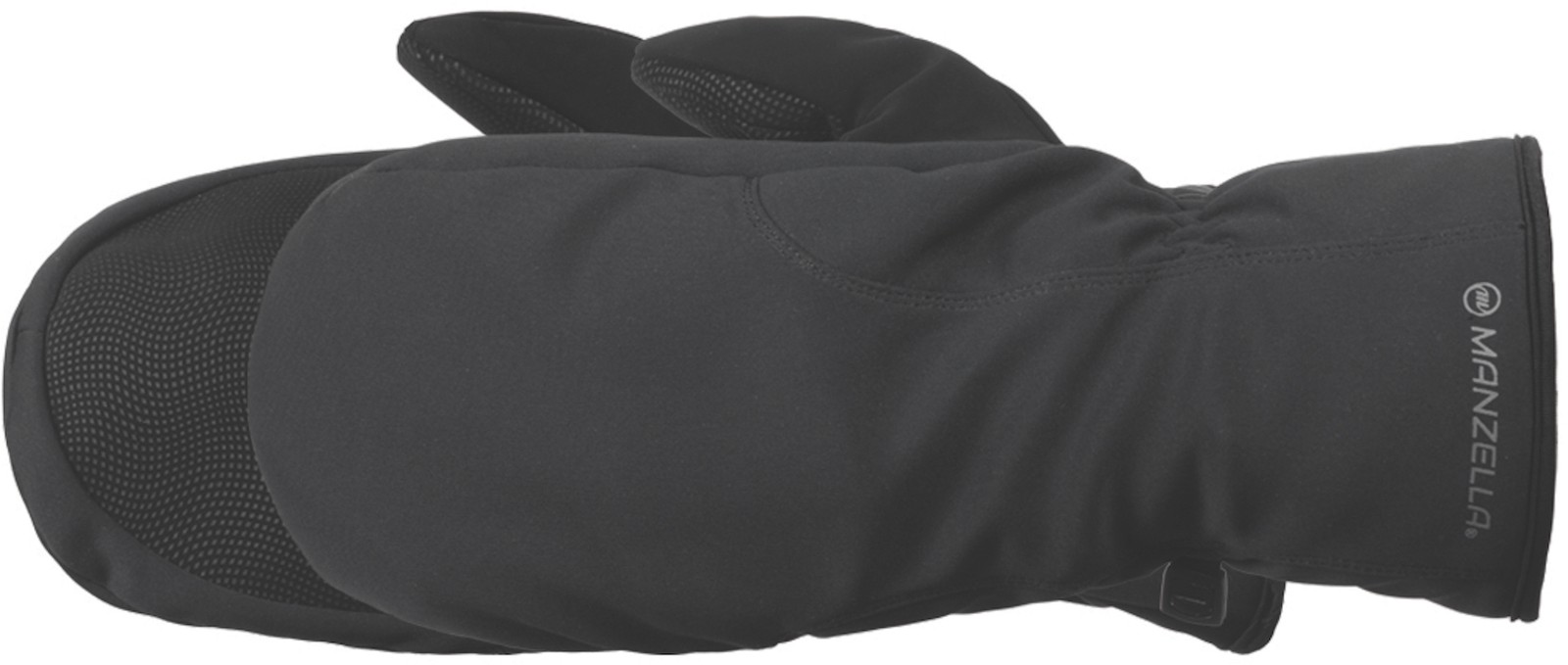Мужская универсальная лыжная варежка Manzella Infinium Softshell - Водонепроницаемая ветрозащитная 11790₽