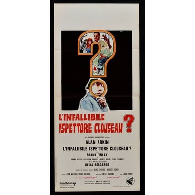 locandina L'INFALLIBILE ISPETTORE CLOUSEAU alan arkin la pantera rosa B56