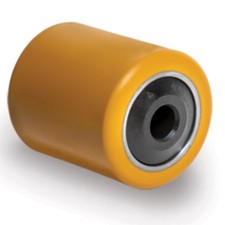 Polyurethan Rolle passend Linde Hochhubwagen L10 + L12 + L14 + L16, Made in EU!
