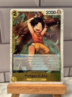 Portgas.D.Ace - (Pirate Foil) Foil C Premium Booster -The Best- Vol. 2 ST13-010