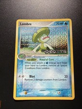 Pokémon TCG Lombre Holo EX Deoxys Uncommon Card 34/107 MP Stamped
