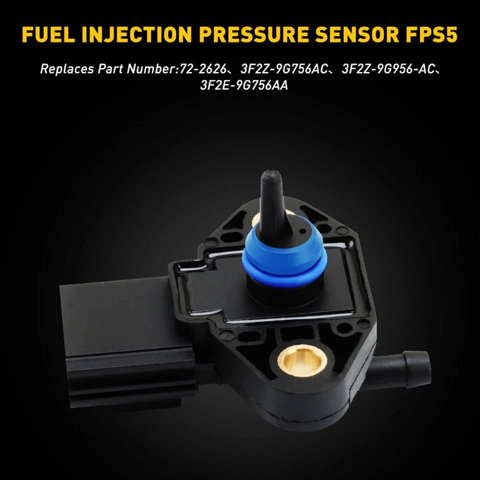 Fuel Injection Rail Pressure Regulator Sensor For 2005 2007-2011 2006 Ford Focus - Image 3 of 4