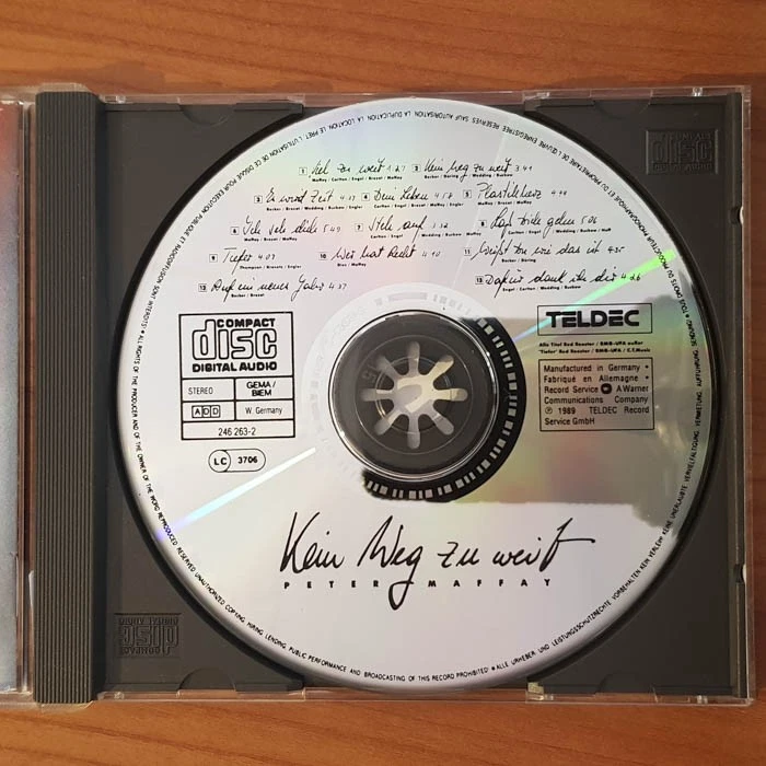 PETER MAFFAY Kein Weg Zu Weit  VG/VG+(CD) - Bild 3 von 4