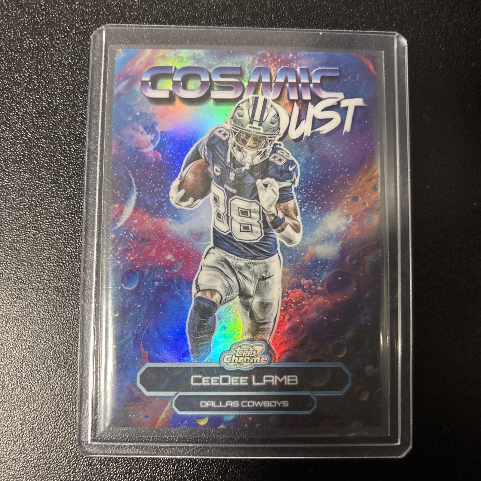2025 Topps Chrome Cosmic CeeDee Lamb Cosmic Dust SSP Cowboys CD-16