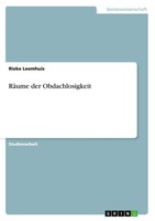 Rieke Leemhuis | RäUme Der Obdachlosigkeit | Taschenbuch | Deutsch (2007)