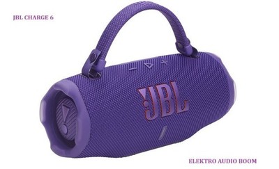 JBL CHARGE 6 BLUETOOTH LILA LAUTSPRECHER  AI SOUND BOOST         