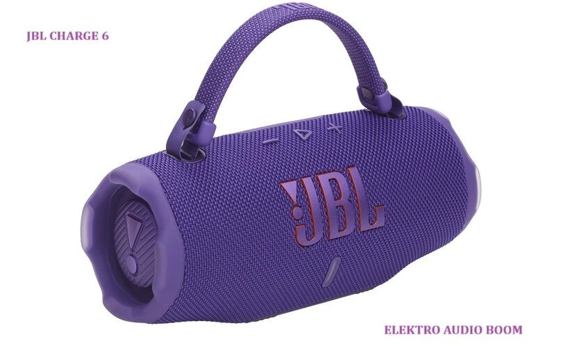 JBL CHARGE 6 BLUETOOTH LILA LAUTSPRECHER AI SOUND BOOST RÜCKLAÜFER‼️😊😊👌🎶🎶 - Bild 1 von 4