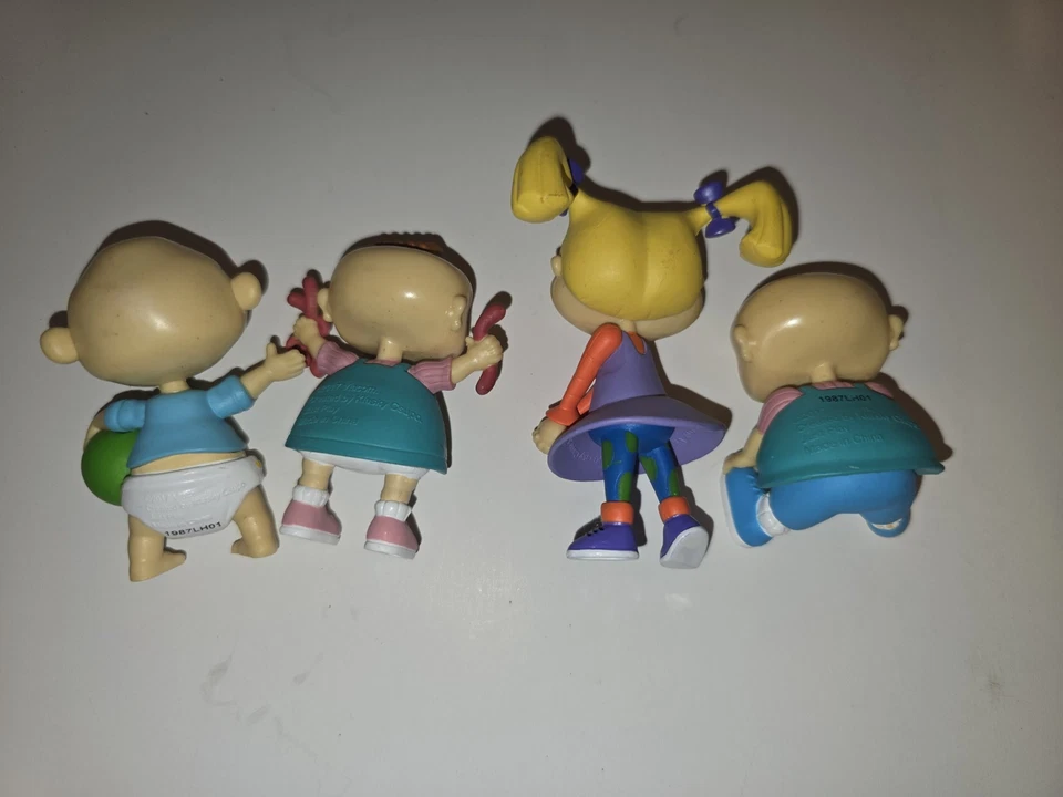 Nickelodeon Nicktoons- The Rugrats- Mini Figures Set Of 4 PVC - Image 3 of 4