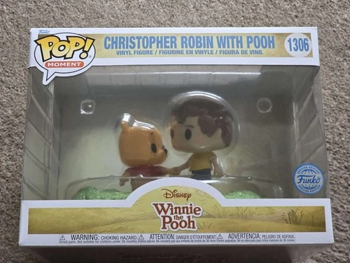 Damaged Box | CHRISTOPHER ROBIN WITH POOH Winnie the Pooh Funko Pop Moment #1306