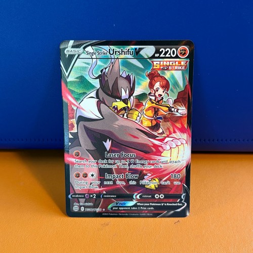 Single Strike Urshifu V TG18/TG30 NM Swsh09: Brilliant Stars Trainer Gallery