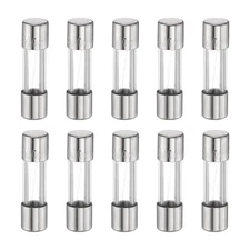 10pcs Glass Fuses Fast Blow 0.5A 250 Volt 5x20mm Fast Acting Fuse