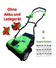 Greenworks  Akku Vertikutierer G40DT35, 35 cm 40 V. ohne Akku und Ladeger&auml;t