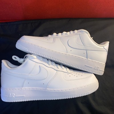 Size 12.5 - Nike Air Force 1 '07 Low Triple White