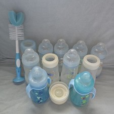 Lot Of 11 MAM Easy Start Anti-Colic Baby Bottles BPA/BPS Free 8, 9, 11oz