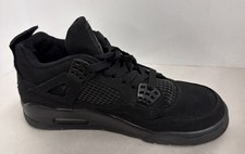 Nike Air Jordan 4 Retro Black Cat 405452-010 Men  s Size 7 Black Used