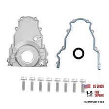 Non-VVT LS Front Timing Cover with Gasket for LS2 LS3 Gen 4 LSx 4.8L 5.3L 6.0L