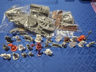 Unpainted Miniatures Lot 3 Reaper Bones Dungeons And Dragons Extras