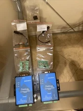 MOXA converter TCC-100l Isolated RS-232 RS-422/485 (set Of 2)