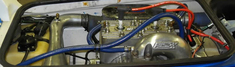 Kawasaki Js440 Js550 440 550 JS550SX Kit de descarga y kit de línea de agua color rojo JETSKI Foto 3 de 3