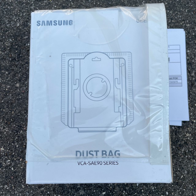 Genuine Samsung VCAADB90/XAA Clean Station VCASAE90 Dust Bag 5 Pack