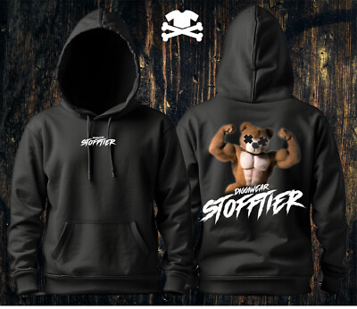 DIGGIWEAR STOFFTIER | ANABOLIKA | TESTO | STOFFER | GYM FITNESS HOODIE S-5XL