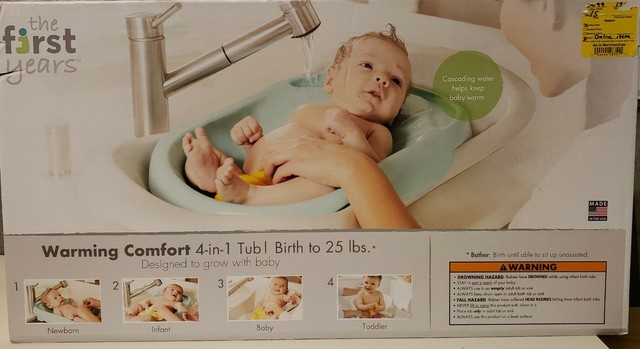 the first years warming comfort tub