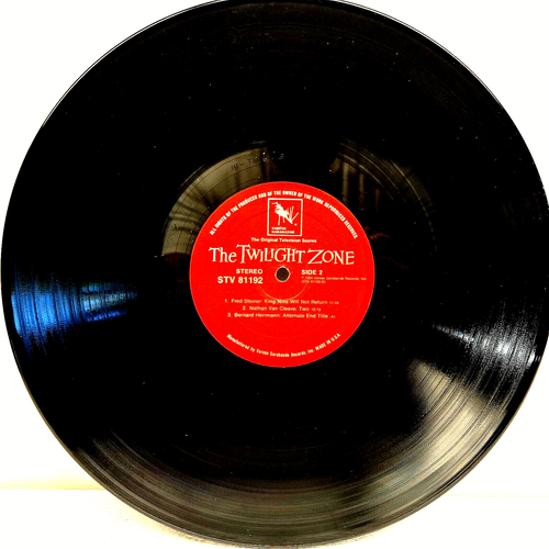 The Twilight Zone Volume Four 1983 Vinyl Varese Sarabande Records 1st Press - Picture 3 of 4