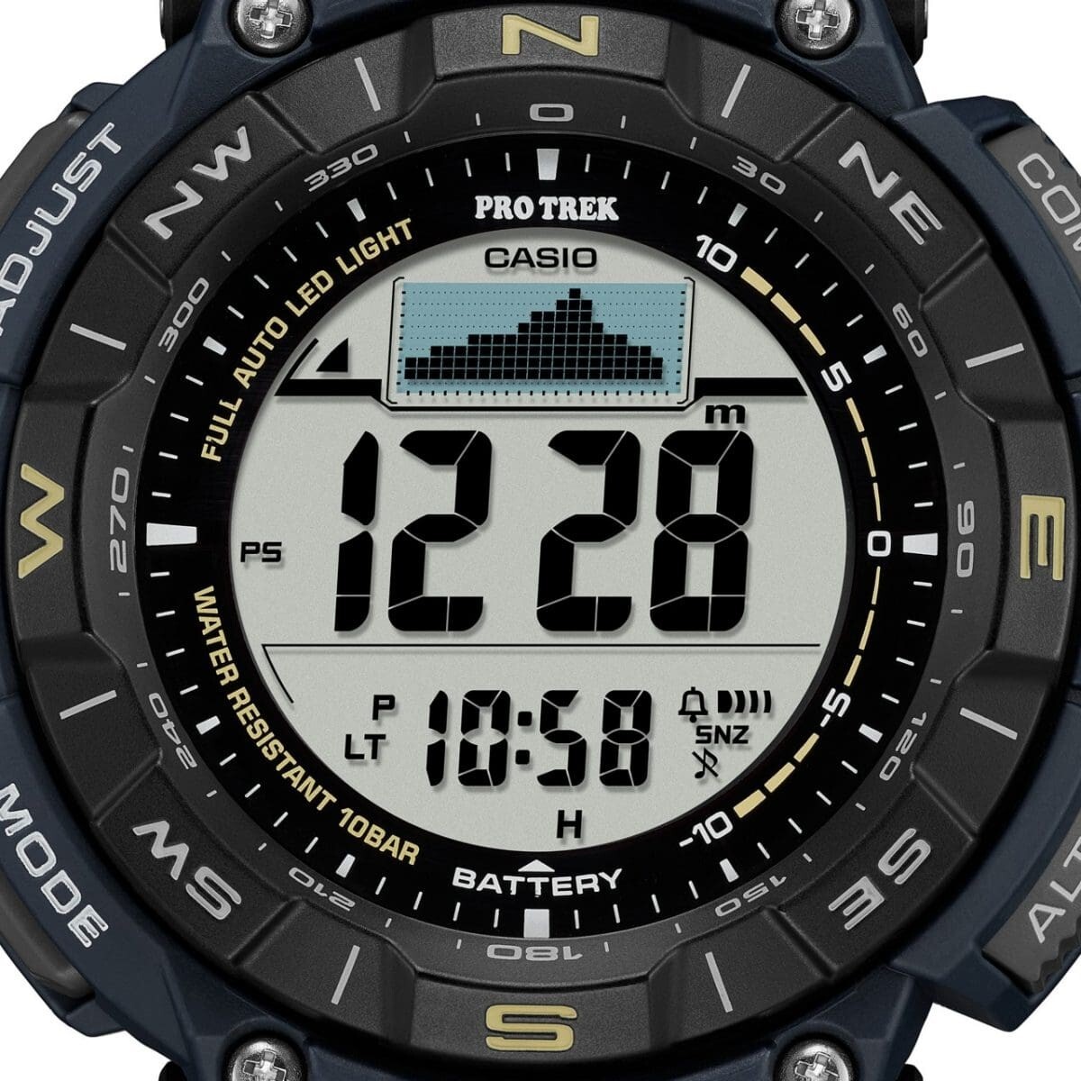CASIO PRO TREK Mens Watch PRG-340SC-2JF Camp Climbing Hiking