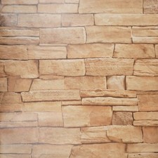 Self Adhesive StickyWallpaper Brick Stone Effect Wallpaper Vinyl Fablon45x300cm