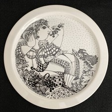 Vintage Bjorn Wiinblad 8  Plate Rosenthal Stu...