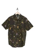 Billabong Chase Sundays Short Sleeve Shirt Men's Size SMALL Button Down MSRP $66