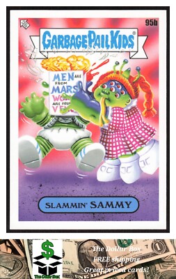 2022 Topps Garbage Pail Kids: Book Worms #95b Slammin' Sammy -