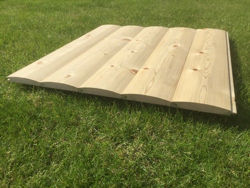22x125 Tanalised Tongue and Groove shiplap LOGLAP DIY wooden shed cladding - Picture 4 of 9