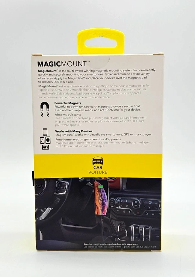 Scosche Magnetic Power Mount MAG12V2 - Image 2 of 3