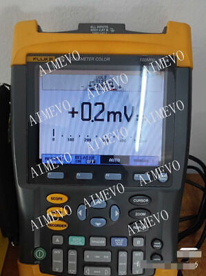 Fluke 196C Digital Oscilloscope ScopeMeter Handheld 1GS/s Fluke 196C Digital Oscilloscope ScopeMeter Handheld 1GS/s