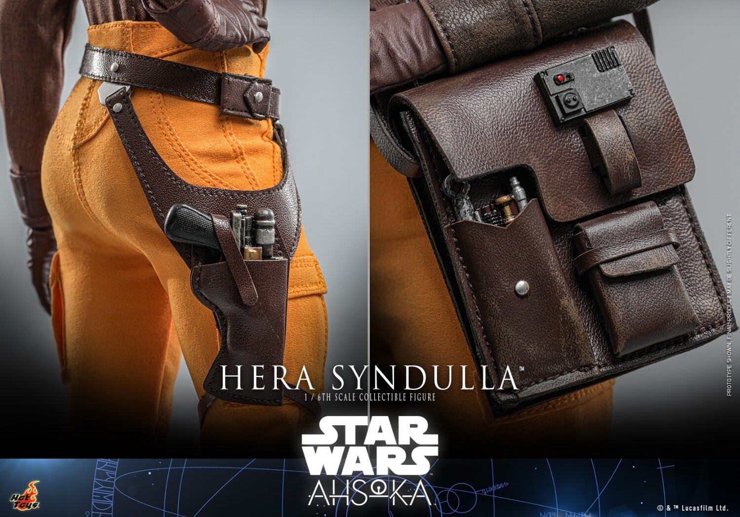1/6 HotToys TMS113 Star Wars AHSOKA HERA SYNDULLA Action Figure | eBay